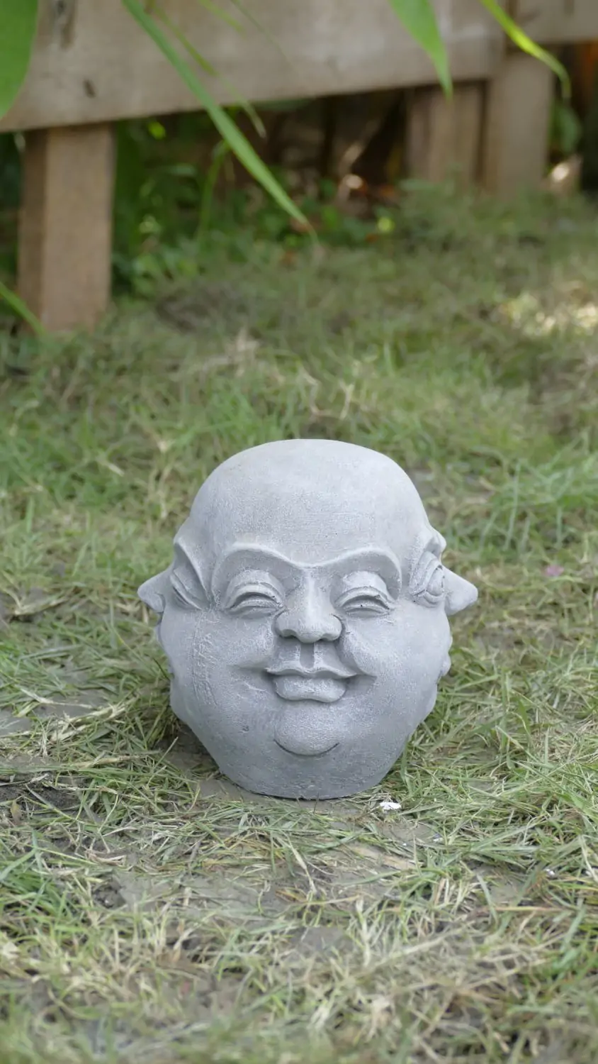 Artikelbild 3 des Artikels “Si Mian Fo - Kleiner viergesichtiger Buddha, 12cm H | Steinguss “